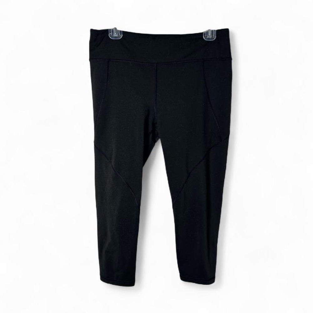 Patagonia Black Cropped Leggings Women's Size L